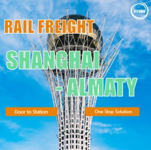 China One Stop International Rail Freight Service From Shanghai Yiwu To Almaty Kazakhstan wholesale