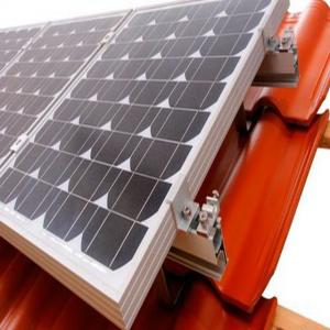 China Industry Pitched Roof Solar PV Project Metal Roof Solar Mounting Systems 30KW 50KW on sale