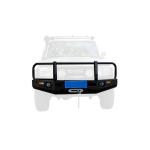 Black Customized Rear Bumper Offroad Steel for Toyota Land Cruiser LC79 Powder