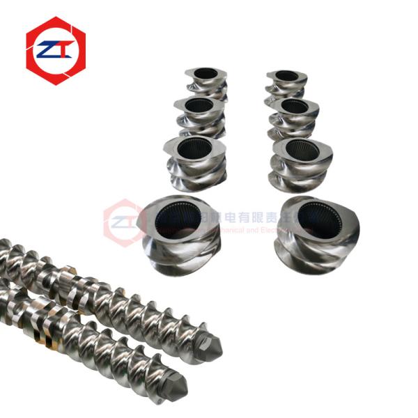 Twin Screw Extruder Parts WR5/6542/1.2379/1.4114/ Nickel Alloy Hardness HRC58-62