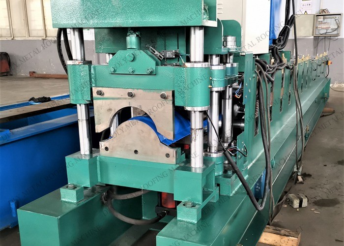4kw Roof Ridge Cap Roll Forming Machine PLC Ridge Roof Tile Forming Equipment