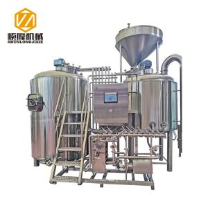 China Stainless Steel Complete Microbrewery System With Large Cross - Section Impeller wholesale