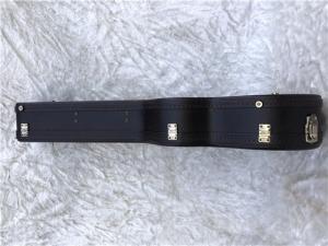 China Customized Logo Solid Guitar Case , Soft Black Classical Guitar Case wholesale