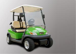 China Electronic Small 2 Seater Golf Cart With Caddy Plate CE Approved , Green Color wholesale