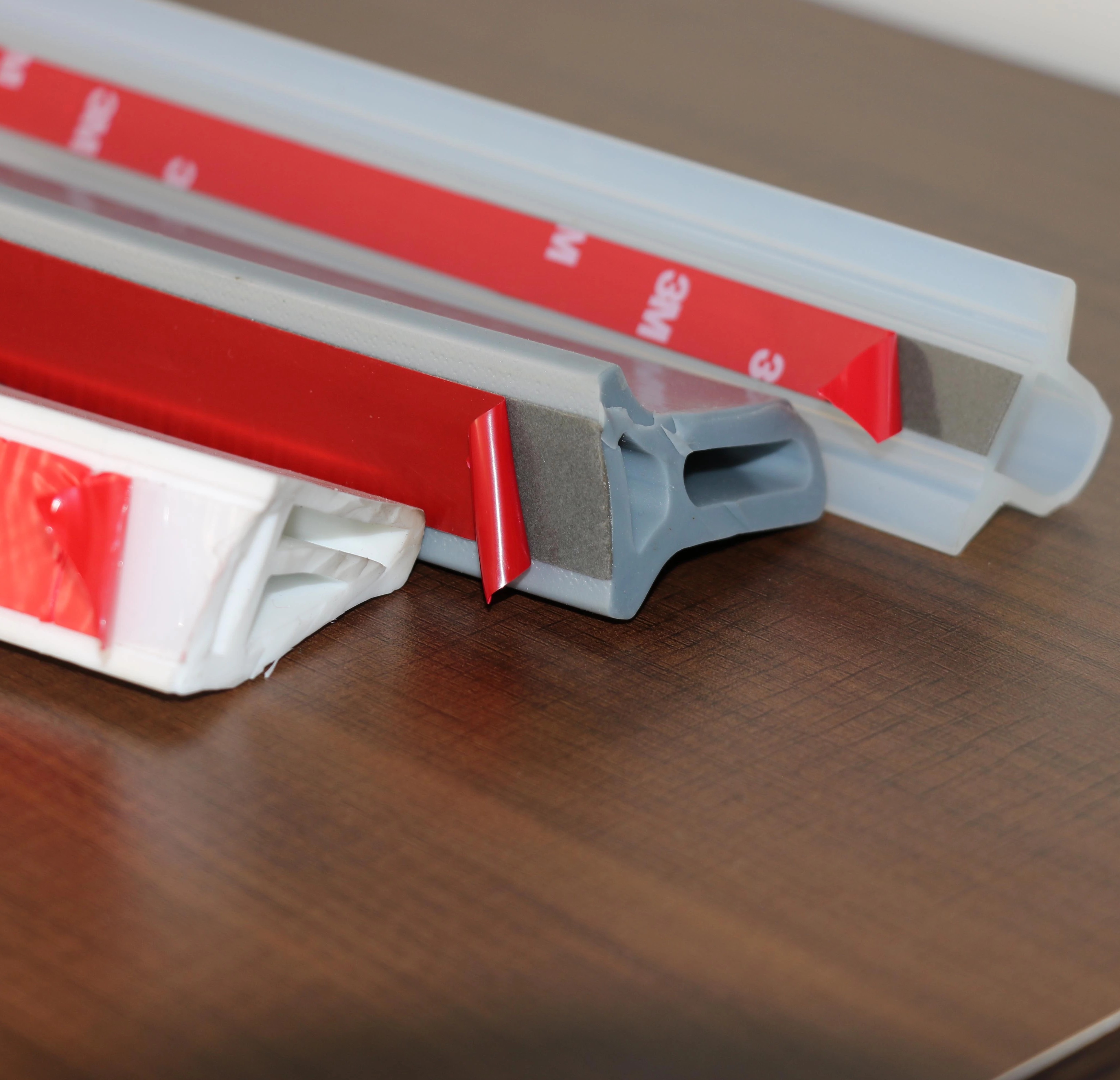 20-90 Shore A Hardness Sealing Strip for Bathroom Shower Room and Toilet Water Blocking