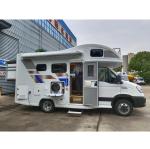 Customized RV Caravan Van 130km/h , 4x2 Small Family Camper Van Mobile Travel
