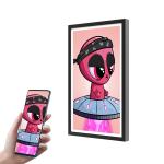 18.5" NFT LCD Display 1366x768 High Definition Digital Photo Frame Audio Video