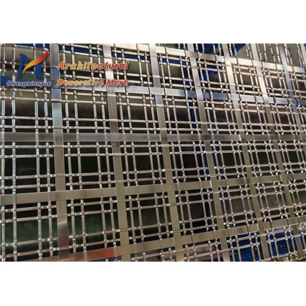 8m Architectural Woven Wire Mesh Ceilings Antique Finish
