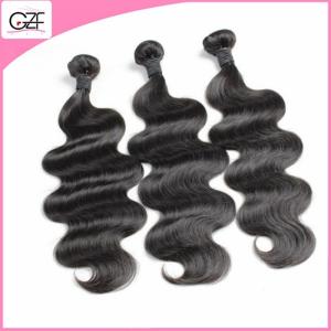China Double Drawn Full End Body Wave Natural Color Top Quality Malaysian Virgin Hair Water Wave wholesale