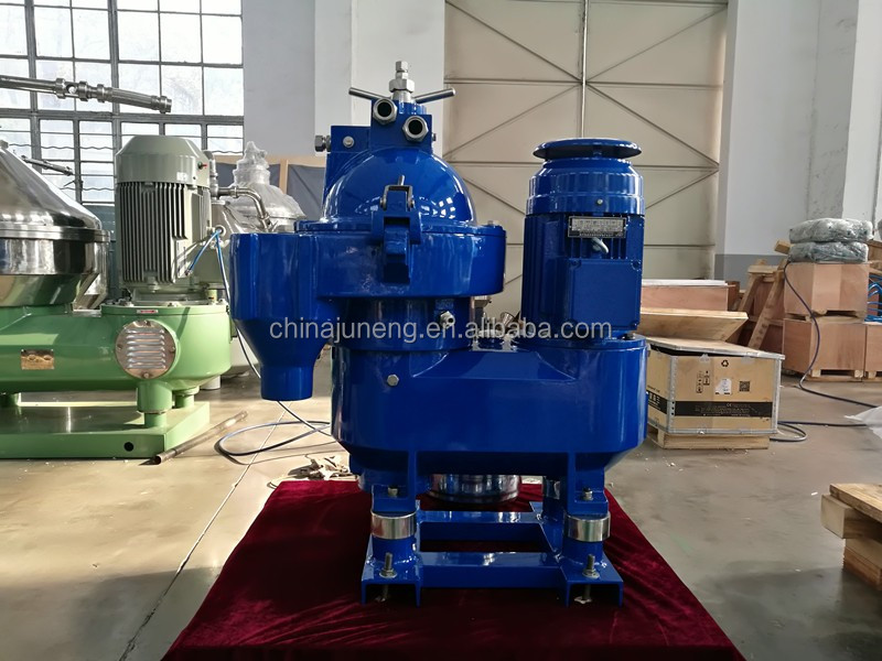 Stainless Steel Centrifugal Separator with 3000L/h Capacity and Automatic Discharge for Marine Oil Clarification