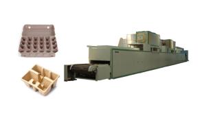 China Energy Saving Egg Box Machine Fiber Mold Drying Line wholesale