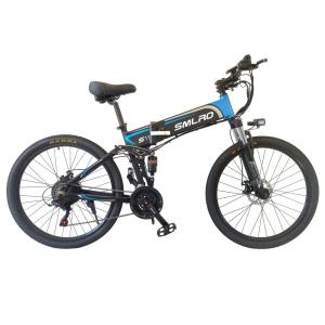 China 26&quot;X1.95&quot; Electric Bike Folding 500w With 10.4AH Lithium Battery wholesale