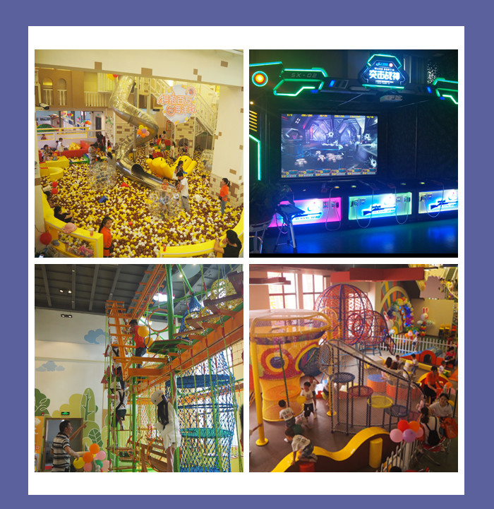 Professional Commercial Indoor Toddler Playground / Amusement Park Equipment Sets