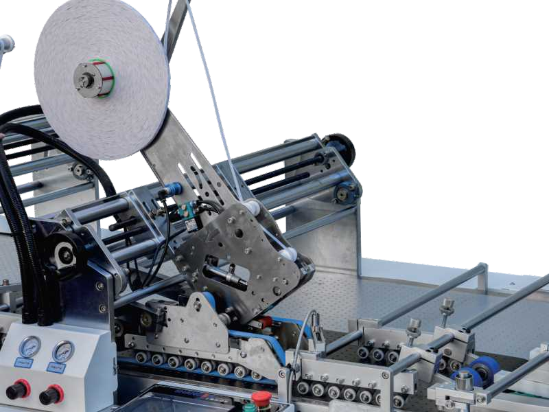 LY-1450WG-900 Multifunctional Zipper Box Paste Double-sided Adhesive Machine Automatic Carton Tape Applicator Folding Carton Processing Equipment