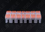 Crimp Connection 20 Pins Screwless Din Rail Wire Terminals