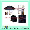 Buy cheap 23" Auto Black Wooden Umbrella with Details from wholesalers