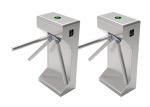 SS304 Casing Dry Contact / Relay Open Tripod Turnstile Gate