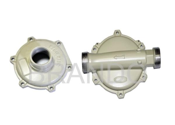 OEM Sand Blasting Surface Aluminum Die Casting Alloys For Pneumatic Valve /