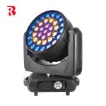 RGBW 4In1 Zoom Beam Wash Dmx Control Led Moving Head Light For Dj Disco Stage