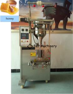 China 5Bag/Min SGS ISO Liquid Pouch Packing Machine For Honey Sachet 0.4mpa wholesale