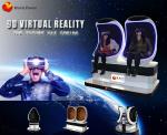 Magic 9D VR Egg simulator Double Seats VR Roller Coaster Indoor entertainment