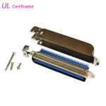 90 Degree 64 Pin Amphenol IDC Male Connector 32 Pairs Plug with 90 degree metal