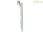 Integrated Led Solar Street Light / Solar Panel Garden Lights With Aluminum
