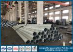 7-15m Octagonal Power Transmission Poles With Hot Dip Galvanized Steel