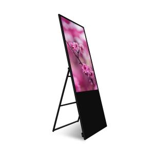 China Free Standing Foldable 55 Inch LCD E-Menu Digital Advertising Display wholesale