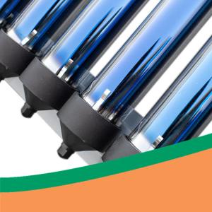China 45 Degree Solar Water Heater Pipe 460mm Vacuum Tube Solar Collector wholesale