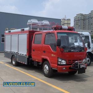 China 600P 130hp ISUZU Fire Fighting Emergency Rescue Truck Diesel Engine wholesale