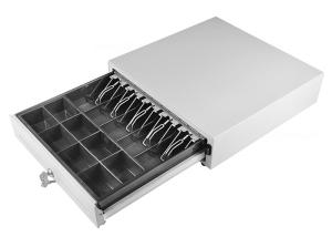 China Lockable Manual Cash Drawer Under Counter Customized Steel Construction 410M wholesale
