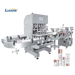 China 6 Nozzles Liquid Soap Shampoo Dishwashing Filling Machine Production Line wholesale