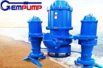 40ZJQ8-12-2.2 Waste Sewage Sludge Pumps Vertical Submersible Sand Gold Mining