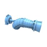 1.8 M3/s Outlet Flow Rate Francis Water Turbine Designed with Stainless Steel