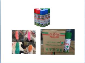 China Fast Drying Livestock Spray Paint 500ml , Waterproof Sheep Marking Spray Paint wholesale