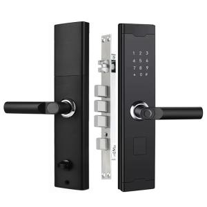 China Anti Peeping Smart Fingerprint Door Lock Password Lock Smart Home Door Lock wholesale