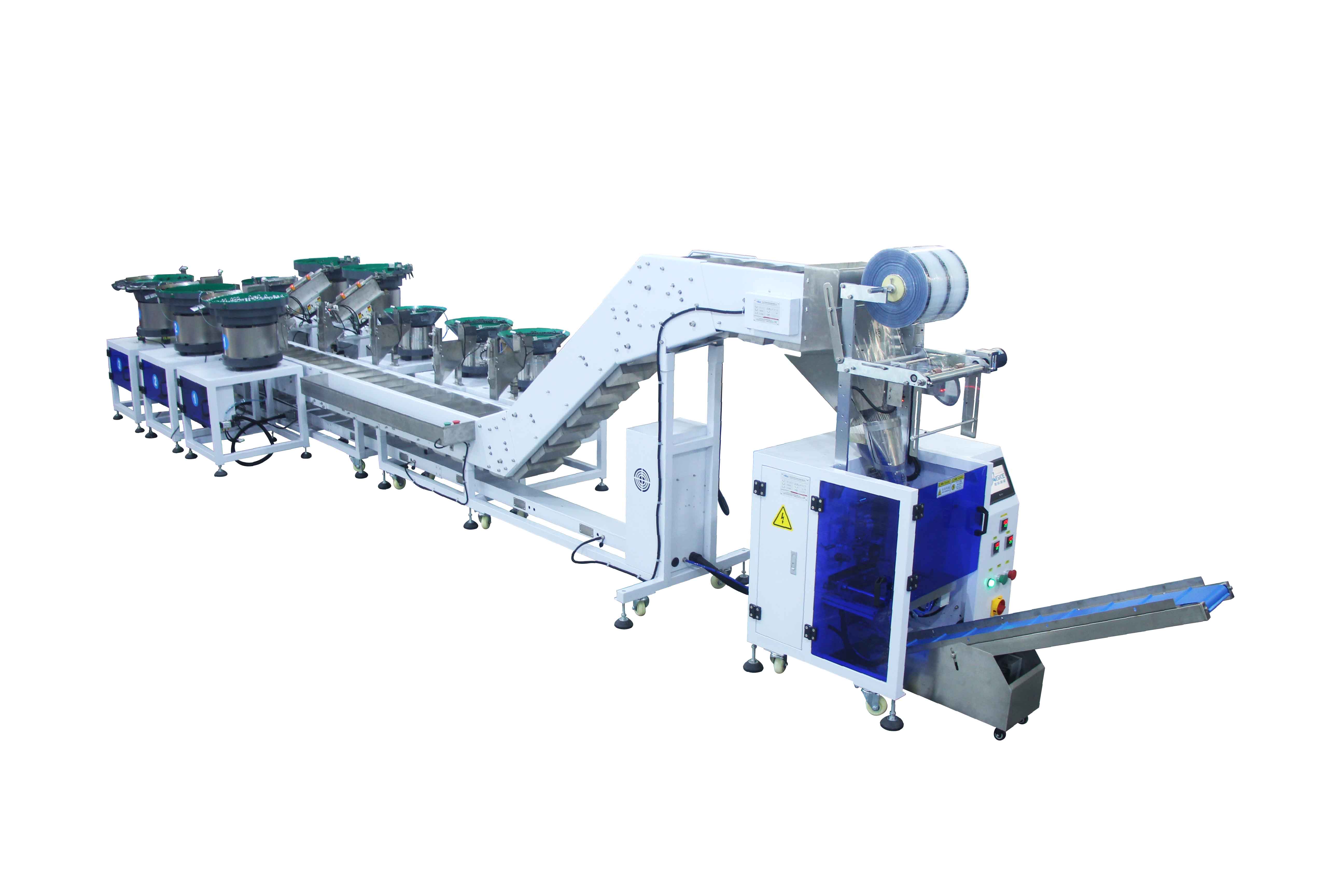 Automatic Equipment Plastic Bag Pouch Screw Rivet Fastener Bagging Packing Machine