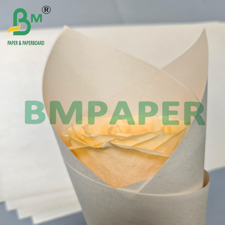 45g 61 x 86cm Recycled Pulp Newsprint Paper For Flower Packaging