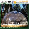 Buy cheap Large Transparent Event Geodesic Dome Tent With Clear Roof Cover from wholesalers