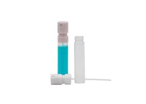 China Plastic Sprayer Perfume Tester Bottle Mini 1ml 2ml Glass wholesale