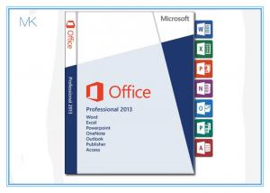 China DVD + Key Card Microsoft Office Professional 2013 Retail Box 32 Bit 64bit 100% Activation Online wholesale