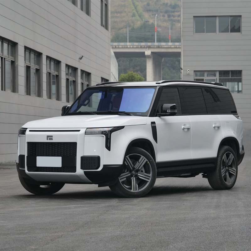 New Energy Electrical EV SUV Polestones 01 Car Jishi 01 2023 All-Around 7 Seater Version