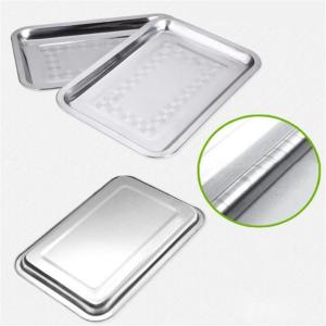 China RK Bakeware China Foodservice NSF Stainless Steel Frozen Sheet Pan Baking Tray wholesale