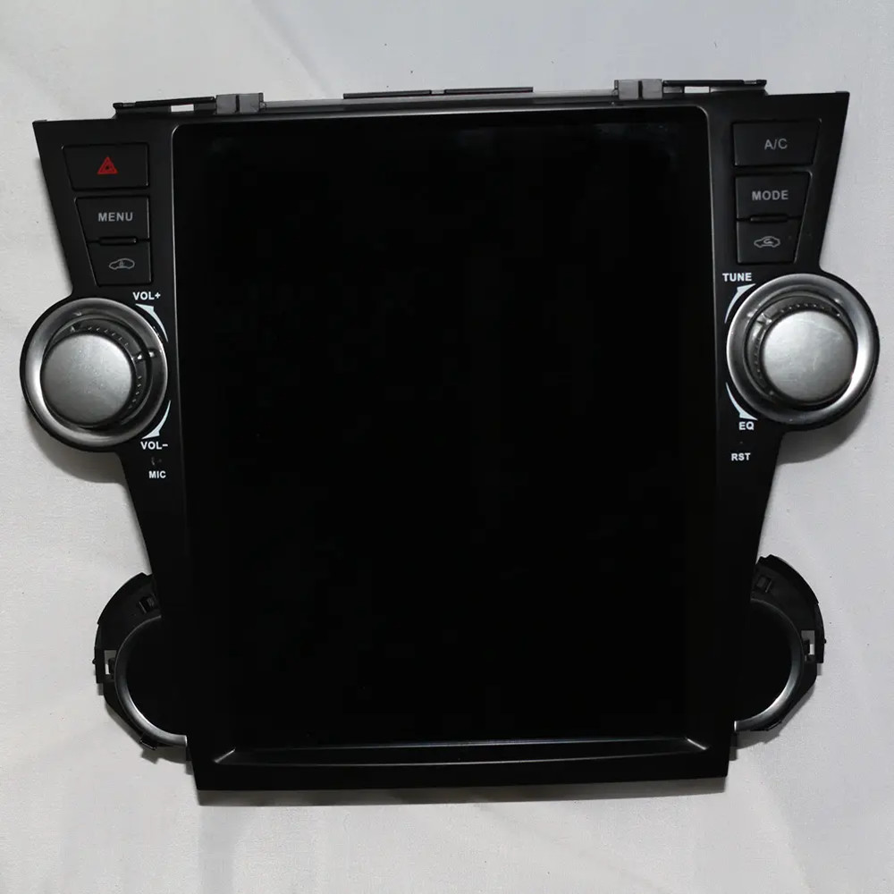 12.1 Inch Tesla Style Android Auto Stereo GPS For 12.1 Toyota HIghlander 2011-2015
