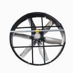 3Φ/380V/50Hz 72 Industrial Exhaust Fan Panel Fan with 72/1.83m Fan Blade