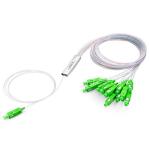 FTTH FTTX HX 1x2 PLC Splitter LC SC ST FC 1260nm-1650nm Fiber Optic Cable