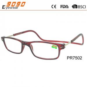 China Fashion Magnetic Glasses hanging neck Front magnetic Reading glasses wholesale
