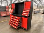 18 Drawers Metal Industrial Heavy Duty Workbench Steel Welding Table for Tool