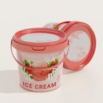 IML Customized Chocolate Spread Packaging Bucket Good Sealing 300ml-5L Free